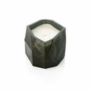 Kerzenglas Olivin Smoke 10 x 9 x 9,5 cm small 1