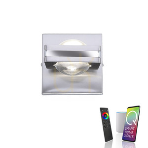 Q-FISHEYE Wandleuchte 9115-55 Silber 2xLED small 1