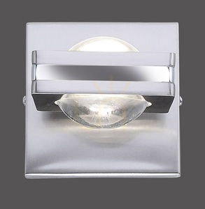 Q-FISHEYE Wandleuchte 9115-55 Silber 2xLED small 0