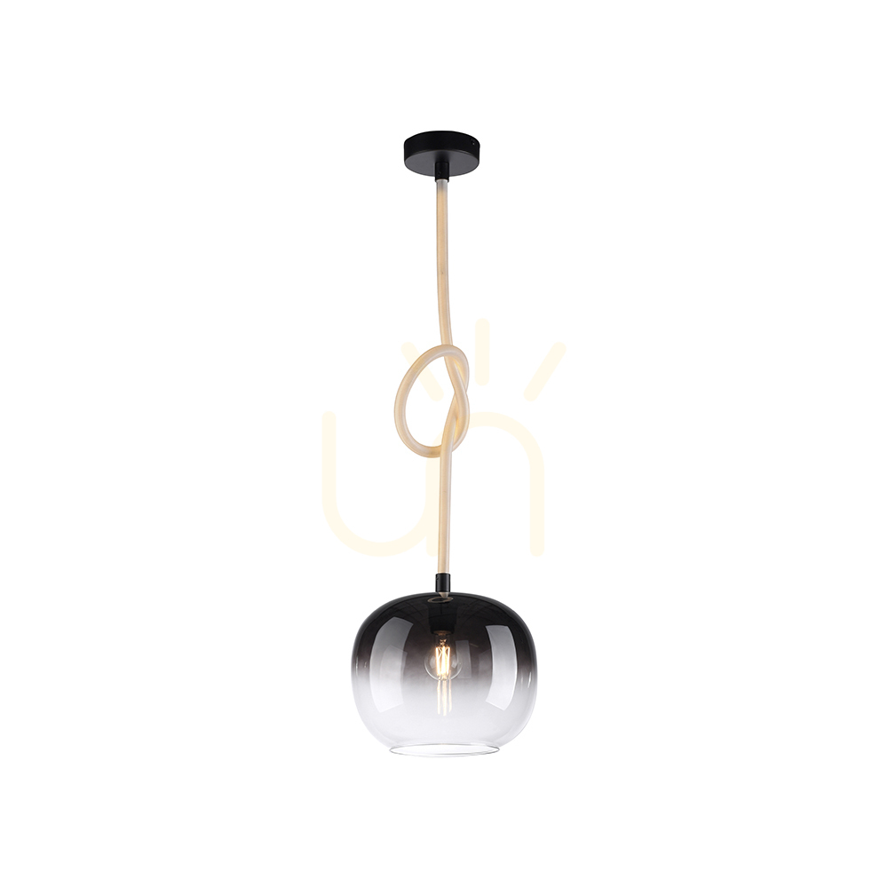 Aussicht LUMA Pendelleuchte 2410-18 Schwarz 1xLED LUMA Pendelleuchte 2410-18 Schwarz 1xLED