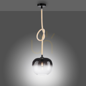 LUMA Pendelleuchte 2410-18 Schwarz 1xLED 5 LUMA Pendelleuchte 2410-18 Schwarz 1xLED small 5