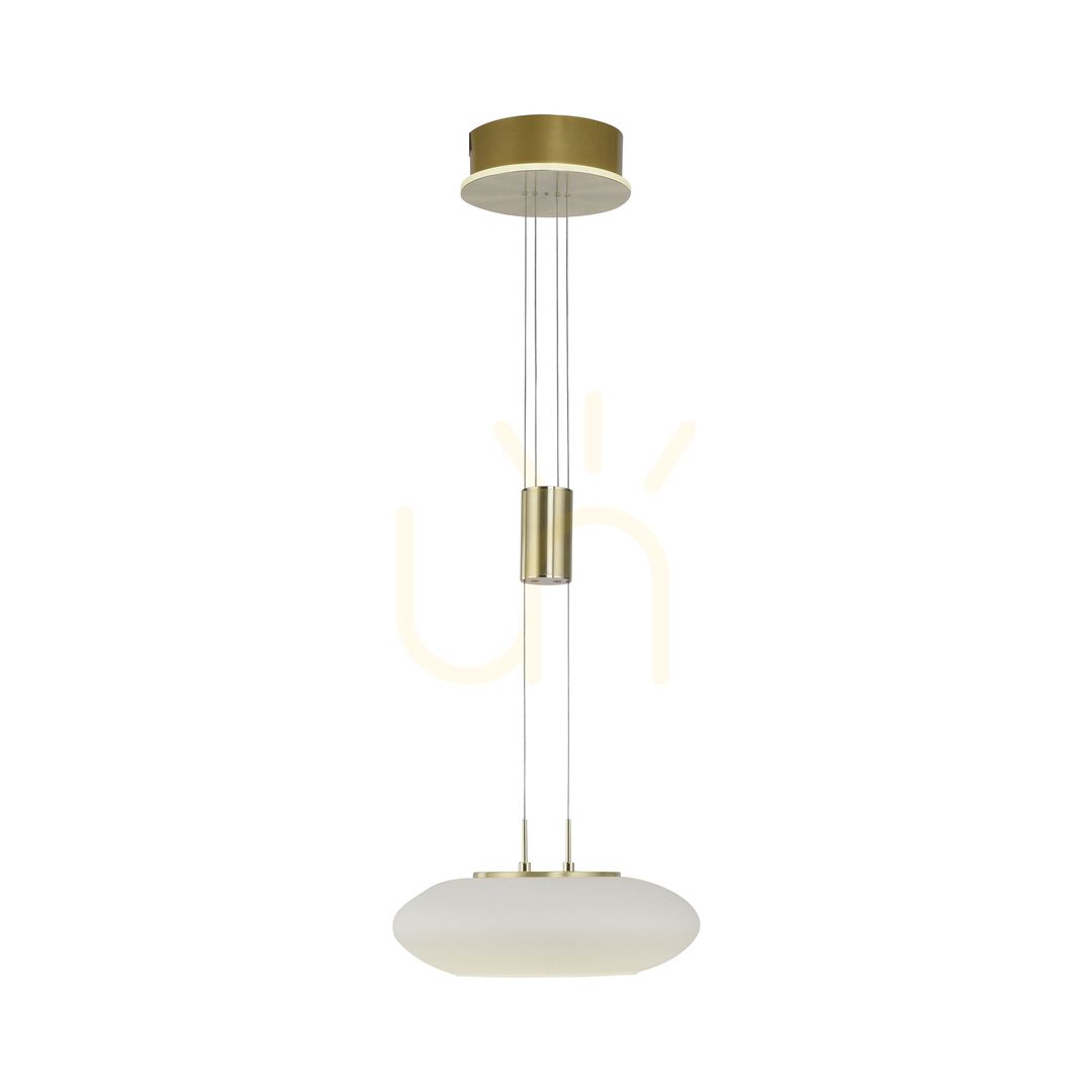 Aussicht Q-ETIENNE 2075-60 Braun 2xLED Pendelleuchte Q-ETIENNE 2075-60 Braun 2xLED Pendelleuchte