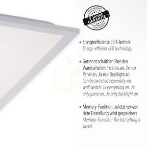 FLAT Plafond 12201-16 Weiß 2xLED small 3