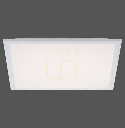Prüfen FLAT Plafond 12201-16 Weiß 2xLED