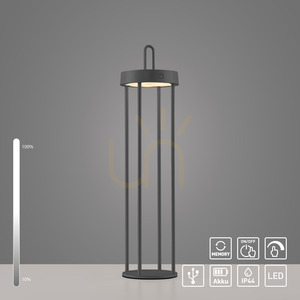 ANSELM Tischlampe 19301-18 Schwarz 1xLED small 12