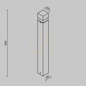 QUADRA O143FL-L15BK IP65 Lichtmast Maytoni 6 QUADRA O143FL-L15BK IP65 Lichtmast Maytoni small 6