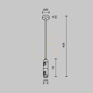 FLARITY TRA158C-D1-B Maytoni-Starraufhängungssystem für Sammelschienen small 4
