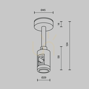 FLARITY TRA156C-S1-B Sammelschienenverbinder Maytoni small 4