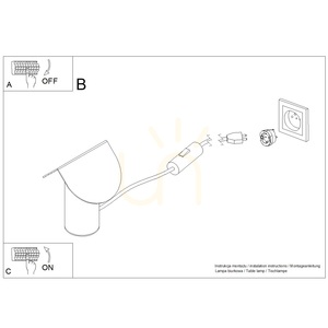 BISCUIT beige LED Schreibtischlampe 3000K small 8