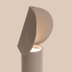 BISCUIT taupe LED Schreibtischlampe 3000K small 4