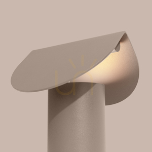 BISCUIT taupe LED Schreibtischlampe 3000K small 5
