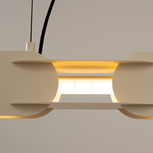 CHAIN 91 beige LED 3000K Pendelleuchte small 3