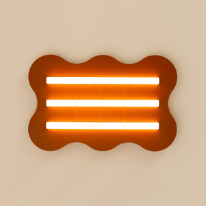 Plafond KLOVER ockerrot small 3