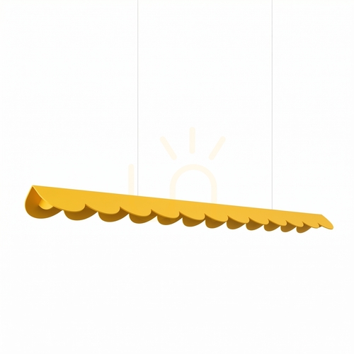 Prüfen BISCUIT 130 gelbe LED 3000K Pendelleuchte