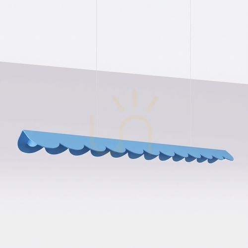 Prüfen BISCUIT 130 blau LED 4000K Pendelleuchte