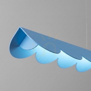 BISCUIT 130 blau LED 4000K Pendelleuchte small 3