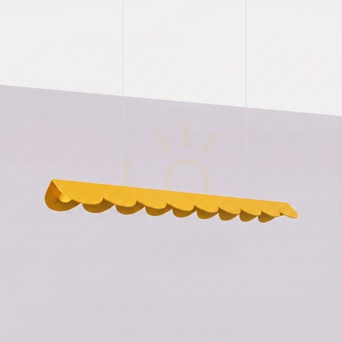 Prüfen BISCUIT 100 gelbe LED 3000K Pendelleuchte