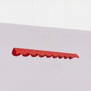 BISCUIT 100 rote LED 4000K Pendelleuchte small 1