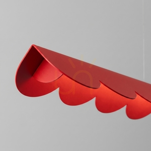BISCUIT 100 rote LED 4000K Pendelleuchte small 3