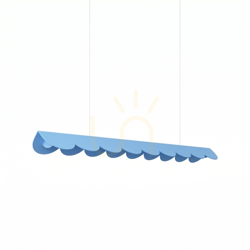 Prüfen BISCUIT 100 blaue LED 4000K Pendelleuchte.