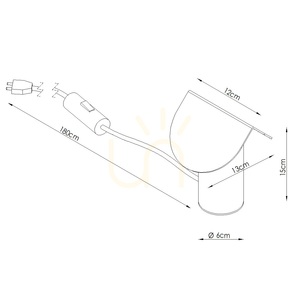 BISCUIT rote LED Schreibtischlampe 3000K small 7