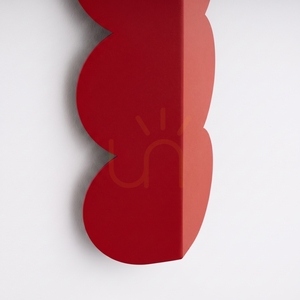 BISCUIT Wandleuchte rot small 5