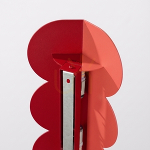 BISCUIT Wandleuchte rot small 7