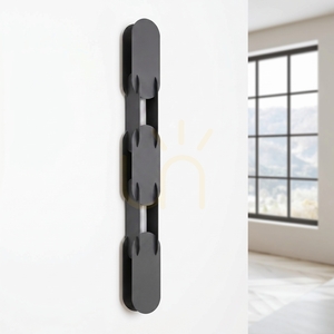 CHAIN 91 schwarz LED-Wandleuchte 3000K small 1