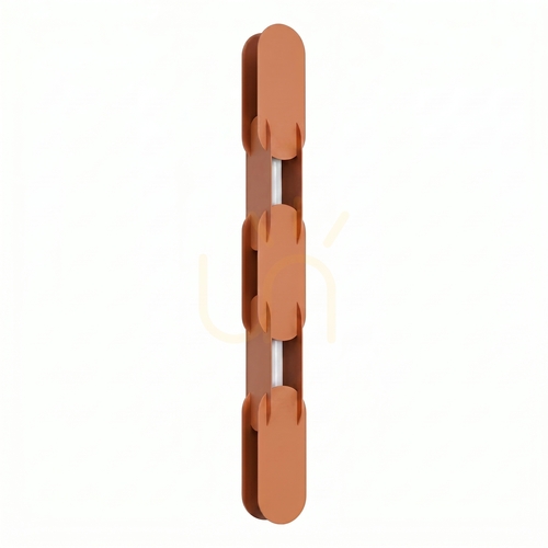 Prüfen CHAIN 91 ocker-rot LED-Wandleuchte 3000K