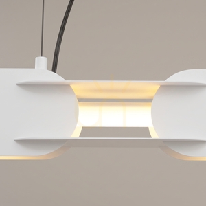 CHAIN 91 Pendelleuchte weiß LED 3000K small 3