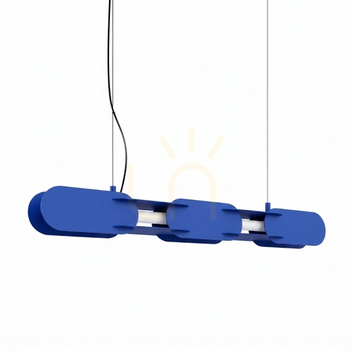 Prüfen CHAIN 91 ultramarine LED 3000K Pendelleuchte