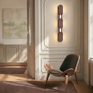 Thoro CHAIN 91 LED-Wandleuchte braun, 91 cm, 4000 K small 7