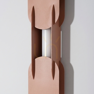 CHAIN 91 mocca LED-Wandleuchte 4000K small 4