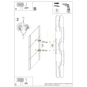 CHAIN 91 mocca LED-Wandleuchte 4000K small 5