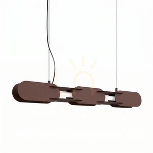 CHAIN 91 braun LED 4000K Pendelleuchte small 0