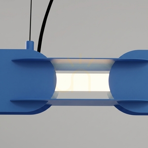 CHAIN 91 blau LED 4000K Pendelleuchte small 3