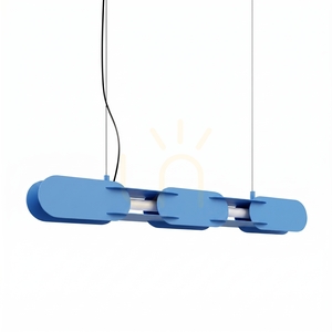 CHAIN 91 blau LED 4000K Pendelleuchte small 0
