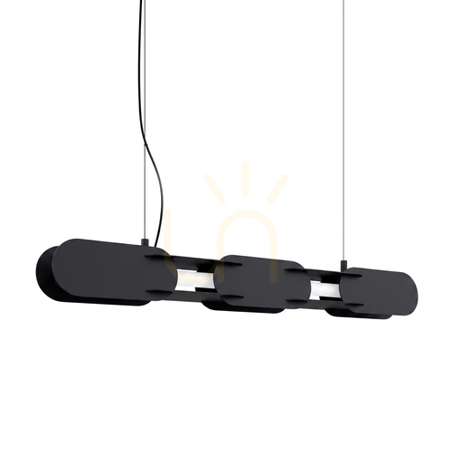 Prüfen CHAIN 91 Pendelleuchte schwarz LED 4000K