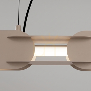 CHAIN 91 taupe LED 4000K Pendelleuchte small 3