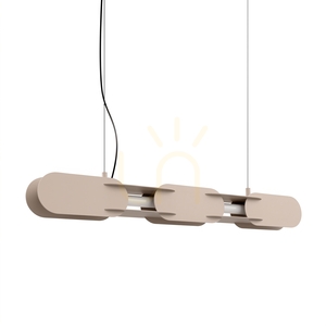 CHAIN 91 taupe LED 4000K Pendelleuchte small 0