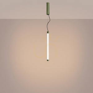 Thoro TRANG 50 LED-Pendelleuchte salbeigrün 3000 K small 3