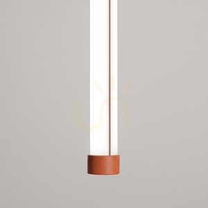 TRANG 50 ockerrot LED 4000K Pendelleuchte small 4