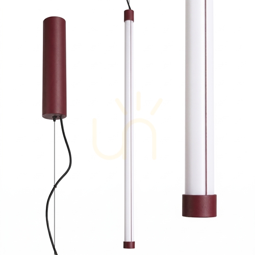 Prüfen TRANG 75 burgundy LED 4000K Pendelleuchte