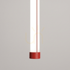 TRANG 75 rote LED 4000K Pendelleuchte small 4