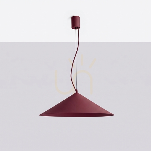 Prüfen FINT burgundy LED 3000K Pendelleuchte