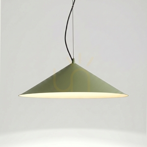 FINT grün olive LED 3000K Pendelleuchte small 3