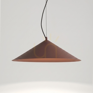Thoro FINT TH.960 LED-Pendelleuchte, braun, 4000 K, Ø50 cm small 3