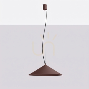 Thoro FINT TH.960 LED-Pendelleuchte, braun, 4000 K, Ø50 cm small 7