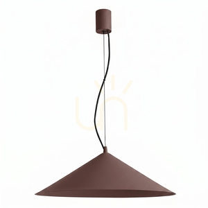 Thoro FINT TH.960 LED-Pendelleuchte, braun, 4000 K, Ø50 cm small 0