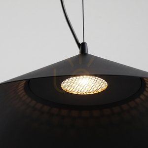 FINT schwarz LED 4000K Pendelleuchte small 4